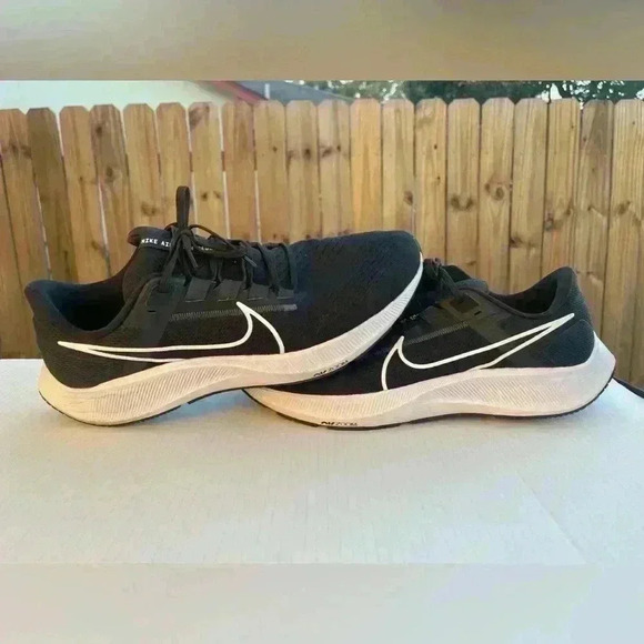 Size 14 - Nike Air Zoom Pegasus‎ 38 TB Black White - Picture 6 of 8